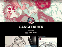 Tablet Screenshot of gangfeather.com